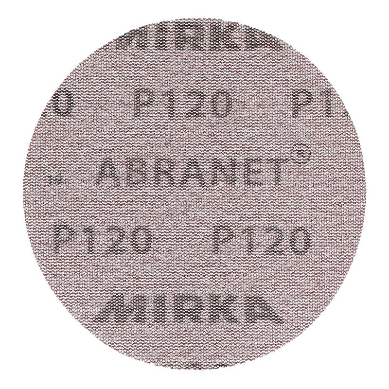 Mirka Abranet Net Disc / 5 inch/Grit 120 / Sandpaper Sanding Discs Hook and Loop / 10 pcs / 9A-232-120RP - Image 2
